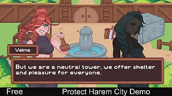 Preview 1 of Jany D - Protect Harem City Demo