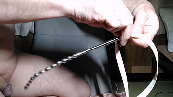 Preview 1 of Needle Ball Torture - urethral Bougie insert 24cm