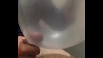 Preview 2 of Dellai Twins Czech Gangbang - cumshot in balloon
