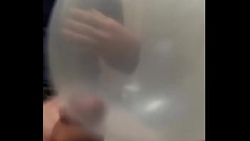 Preview 1 of Dellai Twins Czech Gangbang - cumshot in balloon
