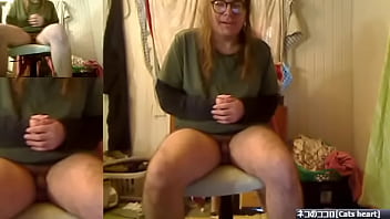 Preview 1 of Air Hostg - Learning to dance cutely 31,  sitting on a spinny chair again,  sleepy from just waking up(2 days and 5 dances since last orgasm,  20220704)