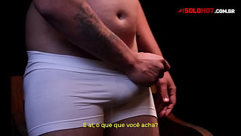 Preview 1 of Indian Prostute - Gordinho pirocudo mostrando seu pau grande