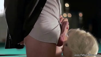 Preview 1 of Niggas Nj - Blonde Lady Licks And Blows His Dick