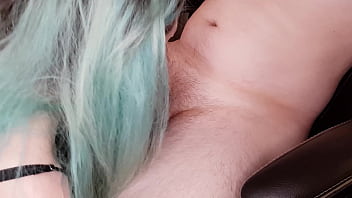 Preview 2 of Double Pennis - college girlfriend does blowjob