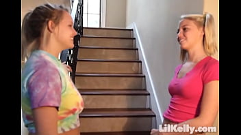 Preview 1 of Ava Addams Facesitting - Teen hottie Lil Kelly masturbates for the camera with her friend
