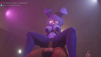 Preview 2 of Oiled Big Ass Yoga - Fnaf 1.2
