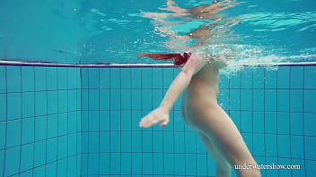 Preview 4 of Baby Sxxx - Nina Mohnatka so hot and sexy in the pool