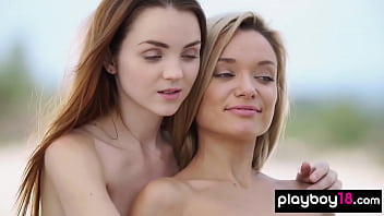 Preview 4 of First Bigcok - Redhead Russian lesbian Kate Great caressing her blonde GF Zhenya Belaya