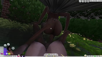 Preview 1 of Rashyan Xxx Videos - sims 4 shemale whores with extremely long hair on tropical sex island compilation