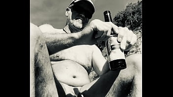 Preview 4 of Boob Preseing - sitting bear pee