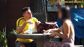 Preview 1 of Aunty Bang - Brazilian Teen Gets Her Bubble Butt Destroyed Back Home