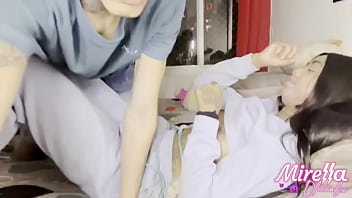 Preview 2 of Taxi Anal Sex - A VIZINHA CHEGOU DO ROL&Ecirc_ DOIDONA QUERENDO ME DAR , LOGO COMI NO PELO