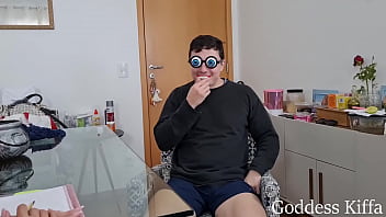 Preview 2 of Boguete Gay Chub - Goddess Kiffa and Mr Pine - Mean Teacher teaches beta student how to obey woman - Hot school teacher EP 15 (Halloween special) - SHOE WORSHIP - FOOT DOMINATION - HIGH HEELS - TABOO - FOOT HUMILIATION - SOLES - DANGLING - FEMALE SUPREMACY - FOOT SLAPPING -