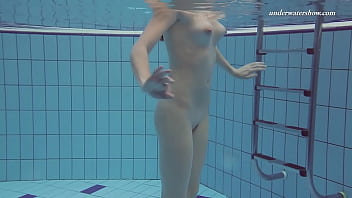 Preview 3 of Feet Out Window - Sexy big tits Lera swimming naked
