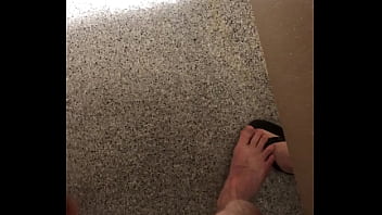 Preview 1 of First Time Sex Video Pornwap - submissive handjob under shower stall at YMCA