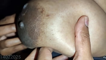 Preview 2 of Famliy Sex Movie - Chennai Desi wife handjob for hubby fingering wife