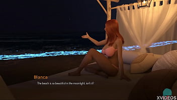 Preview 1 of Czech Moans - BOUND #159 &bull_ Deepthroating her on this divine beach