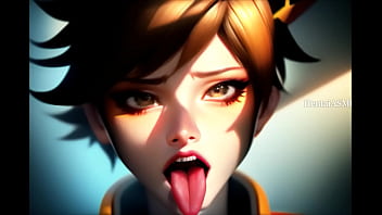 Preview 3 of Geil Hure - Tracer Ahegao Compilation