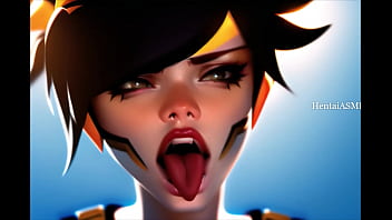 Preview 4 of Geil Hure - Tracer Ahegao Compilation