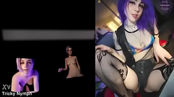 Preview 4 of Anal Perggo Fuck - Tricky Nymph&#039_s VirtaMate Debut