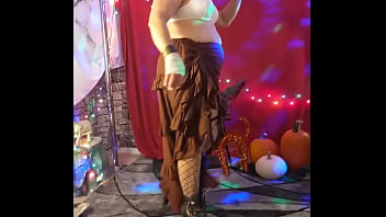 Preview 2 of Funny Russian Dating Sites - Halloween steampunk pussy dance
