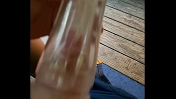 Preview 2 of Sunny Leone Fucked B - My clear fleshlight