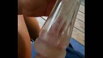 Preview 3 of Sunny Leone Fucked B - My clear fleshlight
