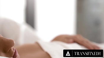 Preview 1 of Swathi Indan - TRANSFIXED - Natural GF Emma Rose Convinces Late For Work Cadence Lux To Have Passionate Shower Sex