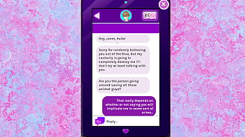 Preview 1 of Mms English - Let&#039_s Text a Cutie in a Library