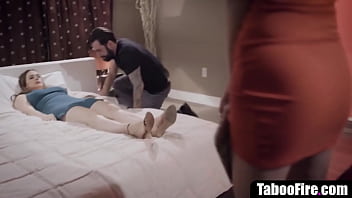 Preview 3 of Sexsy Pon - Husband bangs a call girl beside his  wife