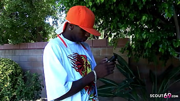 Preview 1 of Barezzear Mom - Skinny Wife seduce Black Guy next Door to Cheating Interracial Sex