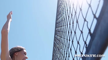 Preview 2 of Rad Tubjija - Mary Popiense and Angel Rivas Practice Strip Volleyball