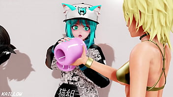 Preview 1 of Girl So Hot Fucking - HMV PMV FUTA NYAKUMI INTENSE PMW FUTA !