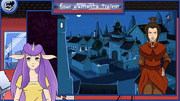 Preview 4 of Pakistan Xxxxx Hindi Vidio - Avatar the last Airbender Four Elements Trainer Part 27 Shower fun