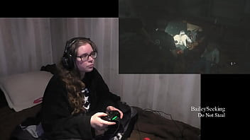Preview 1 of Vaniry Kay - Strip Resident Evil 2 Play Through part 15
