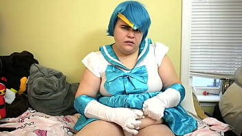 Preview 3 of Porn Supar - Sailor Mercury Belly Button Fingering Sailor Moon