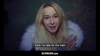 Preview 1 of Idilium Etv - Skinny blonde Sweetie Plum takes on my fat cock for 500EUR