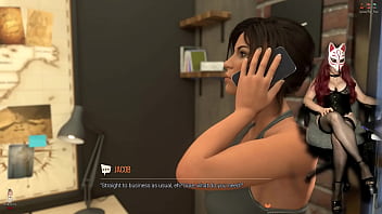 Preview 2 of Video Bokep Ayu Tinting - CROFT Adventures (ep 14) - sexy cosplayer playing