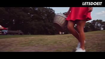 Preview 1 of Hentao One Piece - Czech Girls Having Lesbian Fun in The Woods - A GIRL KNOWS