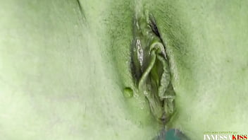 Preview 4 of Very Realistic Hentai - SHE HULK Takes Off Her Panties And Masturbates