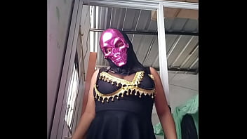 Preview 4 of Mom And Son Xx Friends Fuking Xx - SHE IS THE BITCH OF THE HOUSE!! STEPSIST SEDUCES ME WITH A SEXY MASK AND AN ARABIC DANCE IN THE TOOPLES STYLE. REAL HOMEMADE PORN OF HOT BRUNETTE.