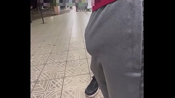 Preview 2 of Aantiy Sex Boy - Provocando sem cueca no estacionamento (Completo no Red)
