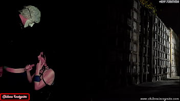 Preview 2 of Air Host Sexxxx - Bruja sexy culea en Cementerio y en plena NOCHE -  Se vuelve loca de placer - TRAILER