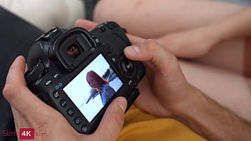 Preview 1 of Noni E Been - Red Louboutin - Redhead babe gets analyzed after shoot