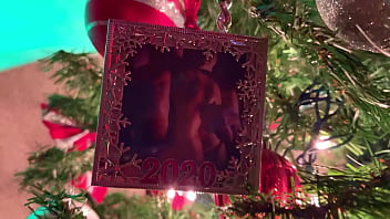 Preview 1 of Big Hot - Pegging under the Christmas tree ends with Rudolph getting a taste of his own cum