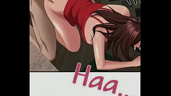 Preview 4 of School Girl Fauk Vidio - Webtoon Manhwa Love Anime Hentai Boss fucks secretary in stockings high heel and cum