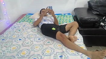 Preview 1 of Big Asss Boobs Fuck Sleeping Mom - Aprovecho que mi MARIDO no esta en casa para follarme a mi HIJASTRO