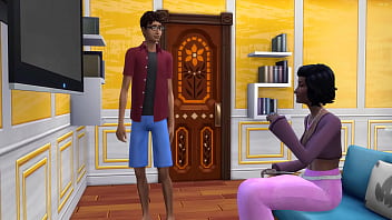 Preview 1 of Irani Az Kon Dokhtar - Indian horny stepmother calls her stepson to a hotel room to have sex with him