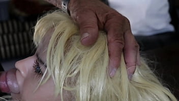 Preview 1 of Ovey Anne - Sex Doll Beauty Gives Blow Job - Teen - Young - Anal - Slut Swallows Cum - Finger Asshole - Super Air Tight