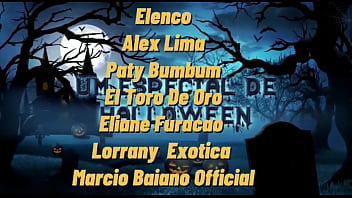 Preview 1 of Hitachi Bondage Rape - Halloween 2022  no Brasil . Eliane Furacao - Lorrany Exotica - Marcio Baiano Oficial - El Toro De Oro - Alex Lima - Paty Bumbum: